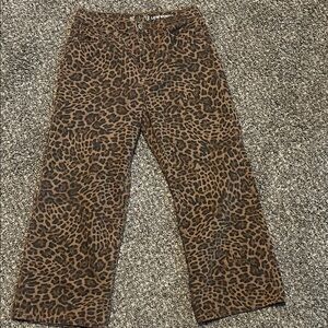 GAP kids leopard print pants!